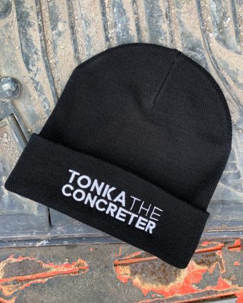 concreting kids beanie