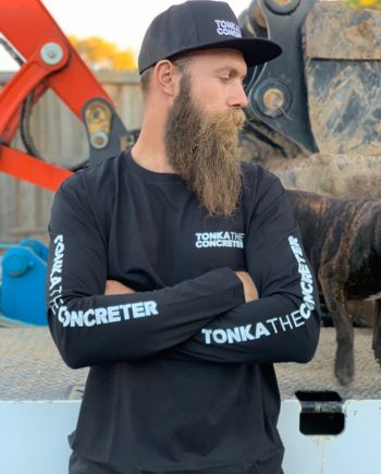 concreting tshirt workwear
