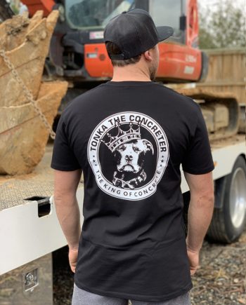 concreting tshirt workwear